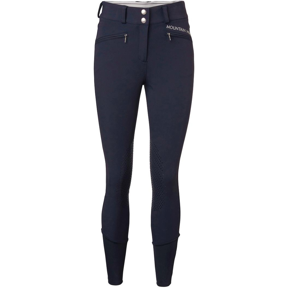 2025 Mountain Horse Femmes Diana Pantalon Knee Silicon Grip 53640400 - Navy